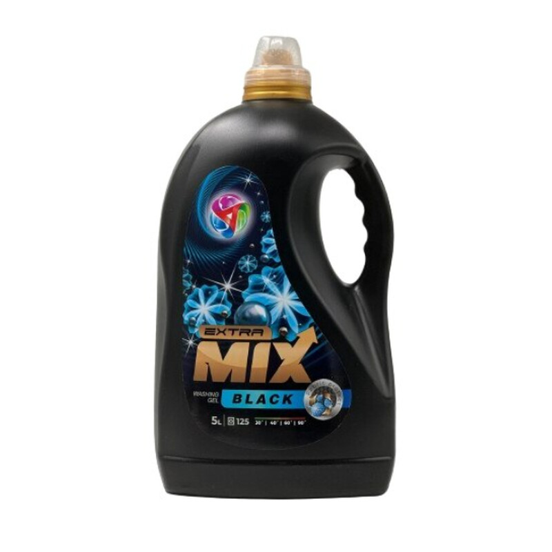 EXTRA MIX DETERGENT LICHID GEL BLACK 5L