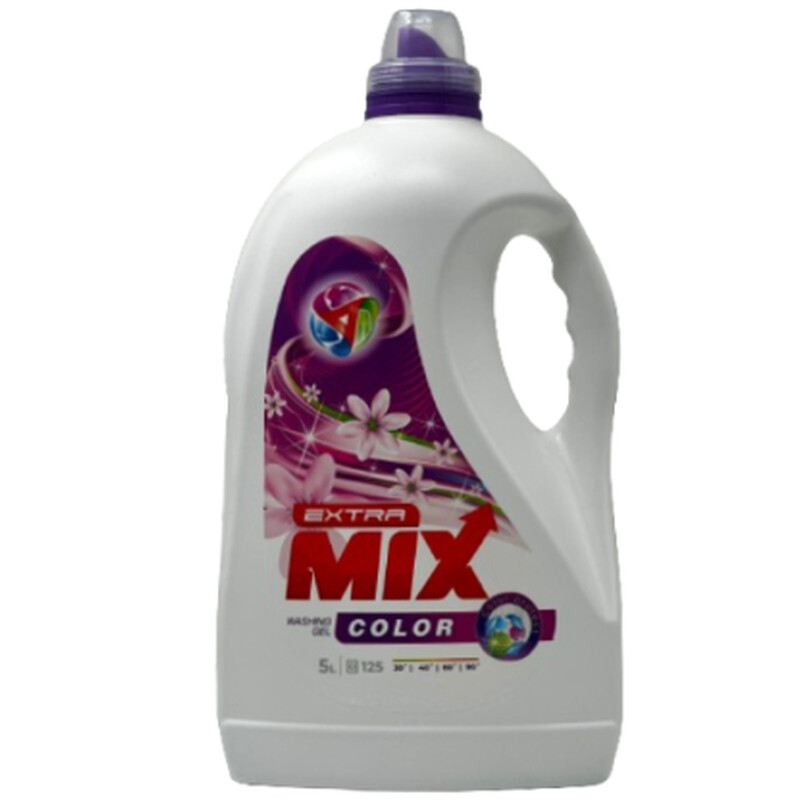 EXTRA MIX DETERGENT LICHID GEL COLOR 5L