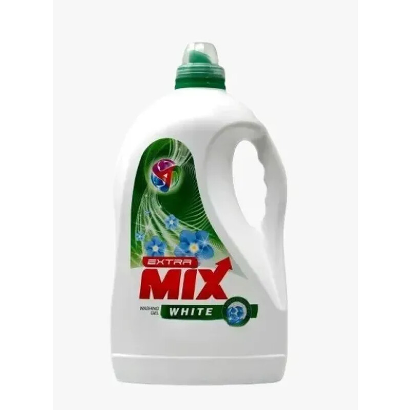 SCF115 EXTRA MIX DETERGENT LICHID GEL WHITE 4L