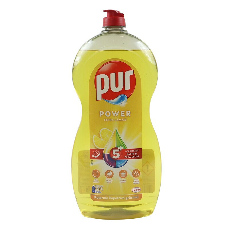 PUR DETERGENT VASE LICHID 1.2L LEMON