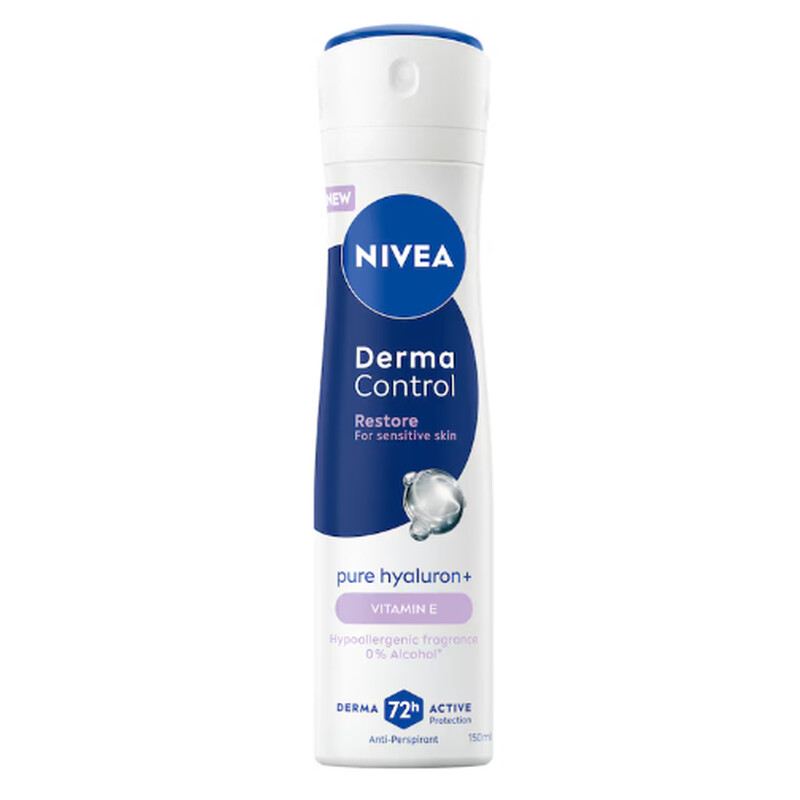 SCF194 NIVEA ANTIPERSPIRANT DEO 150ML DERMA CONTROL RESTORE