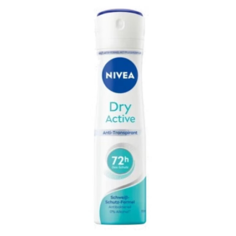 SCF195 NIVEA ANTIPERSPIRANT DEO 150ML DRY ACTIVE