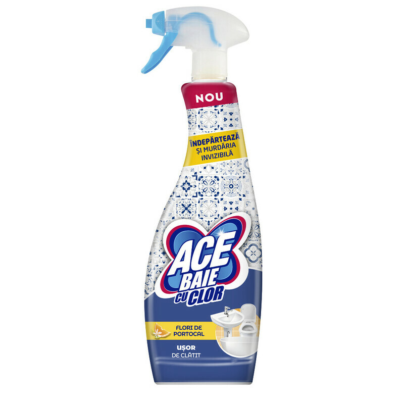 ACE SOLUTIE SPRAY BAIE CU CLOR 650ML FLORI DE PORTOCAL
