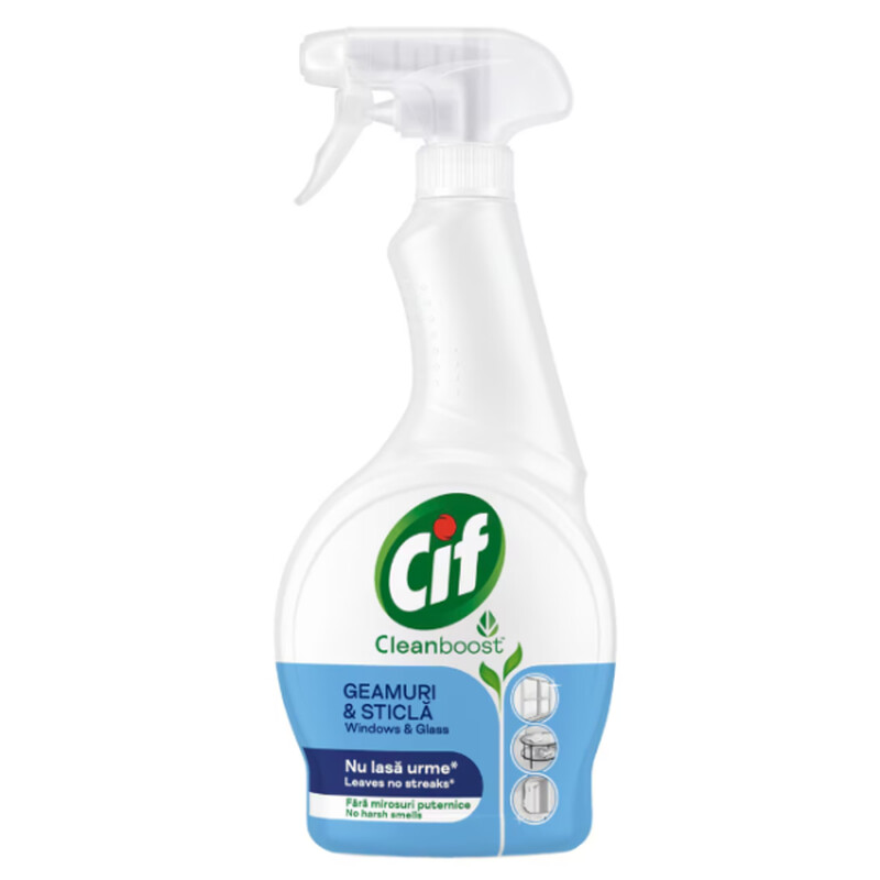 CIF SOLUTIE GEAM 500ML CLEANBOOST