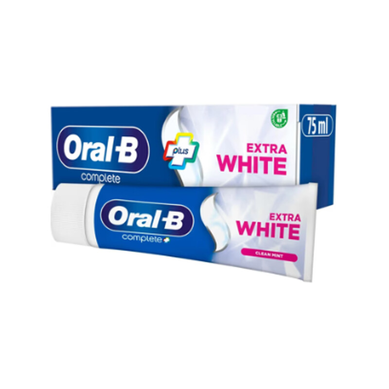 ORAL B PASTA DINTI 75ML COMPLETE EXTRA WHITE PLUS