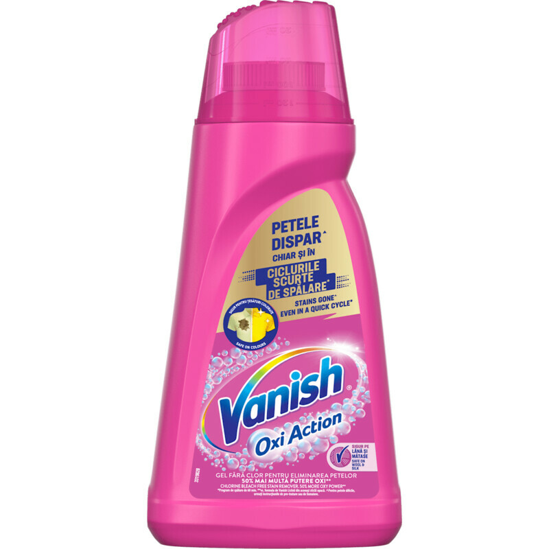 VANISH GEL SOLUTIE PETE 1L OXI ACTION PINK