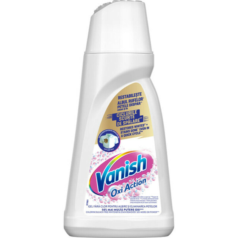 VANISH GEL SOLUTIE PETE 1L OXI ACTION WHITE
