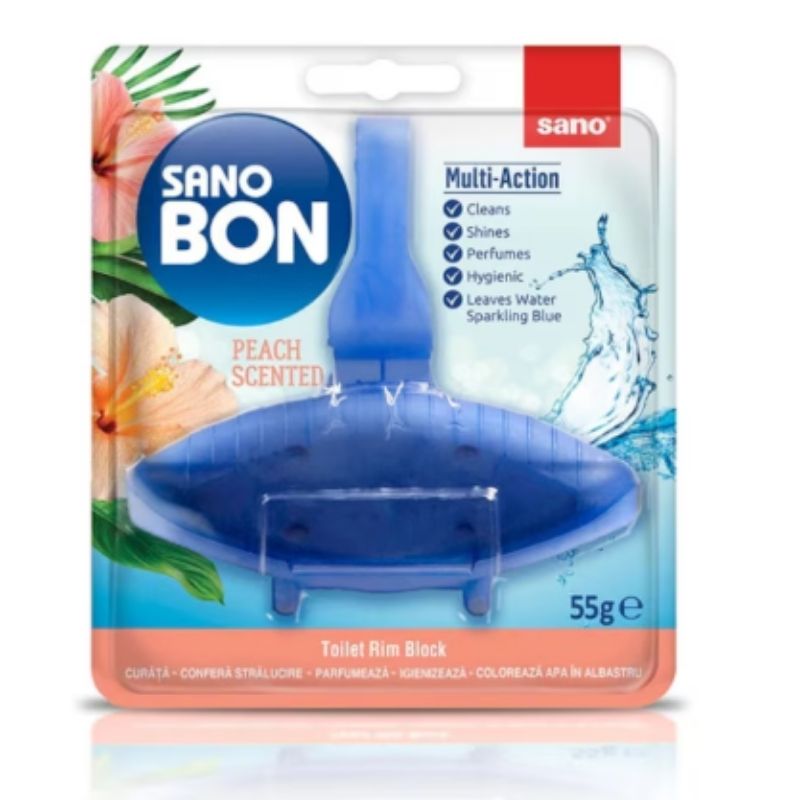 SCF204 Odorizant WC Sano, set 55g, piersici, solid