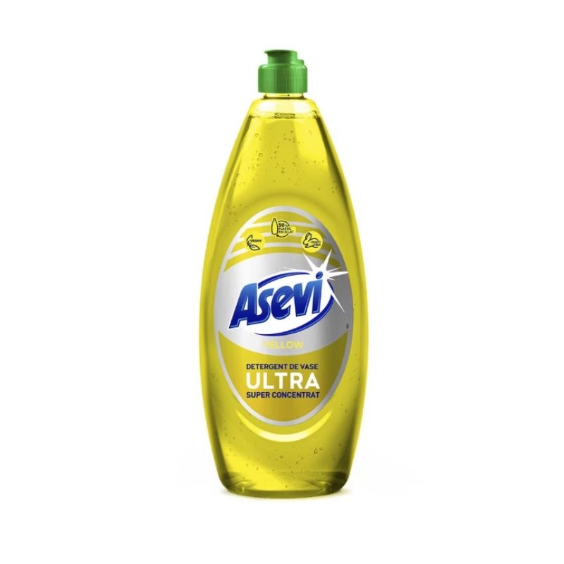 SCF207 ASEVI DETERGENT VASE 650ML ULTRA CONCENTRAT YELLOW