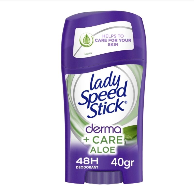 SCF216 LADY SPEED STICK ANTIPERSPIRANT STICK 40G DERMA CARE ALOE