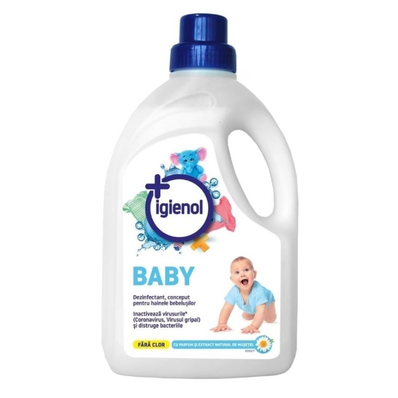 IGIENOL DEZINFECTANT HAINE BABY 1.5L MUSETEL